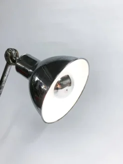 Online Pamono Industrial Chrome Plated Table Lamp from AGI, 1930s