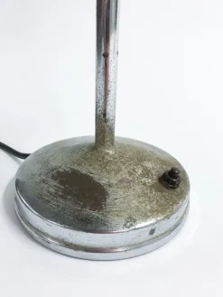 Online Pamono Industrial Chrome Plated Table Lamp from AGI, 1930s