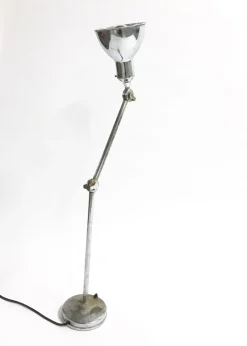 Online Pamono Industrial Chrome Plated Table Lamp from AGI, 1930s