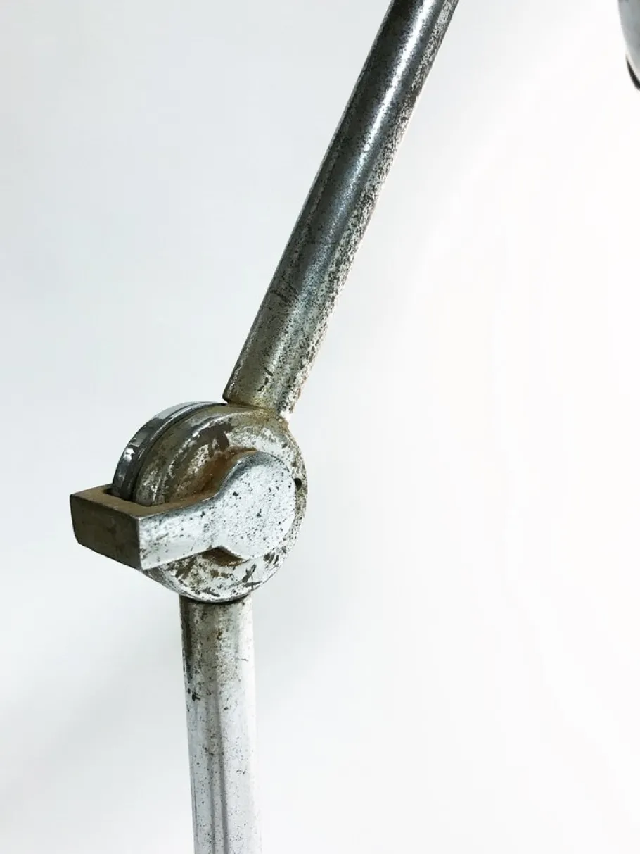 Online Pamono Industrial Chrome Plated Table Lamp from AGI, 1930s