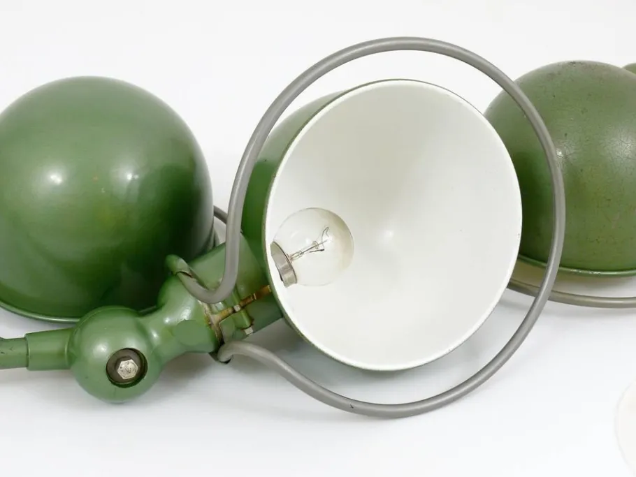 Outlet Pamono Industrial Clamp Lamp by Jean Louis Domecq for Jielde Lyon, 1950s