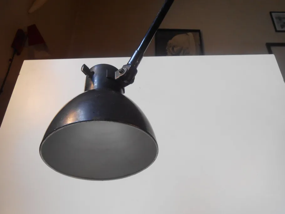 Discount Pamono Industrial Desk Lamp by Marianne Brandt for Kandem, 1930s