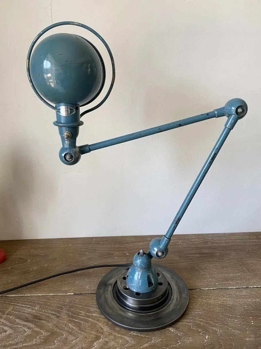 Outlet Pamono Industrial Desk Lamp from Jieldé, 1950s