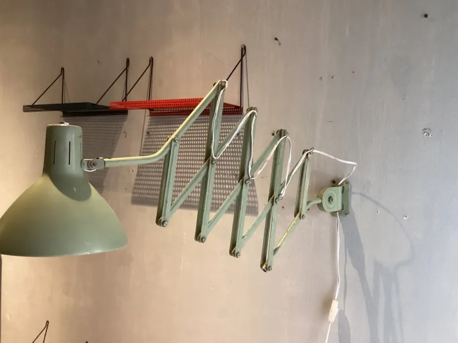 Best Pamono Industrial Desk Wall Lamp attributed to H. Th. J. A. Busquet for Hala, 1960s