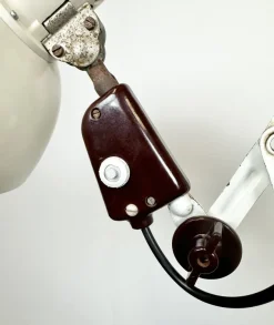 New Pamono Industrial East German Scissor Lamp from Veb Zweckluchtbau Dresden, 1950s