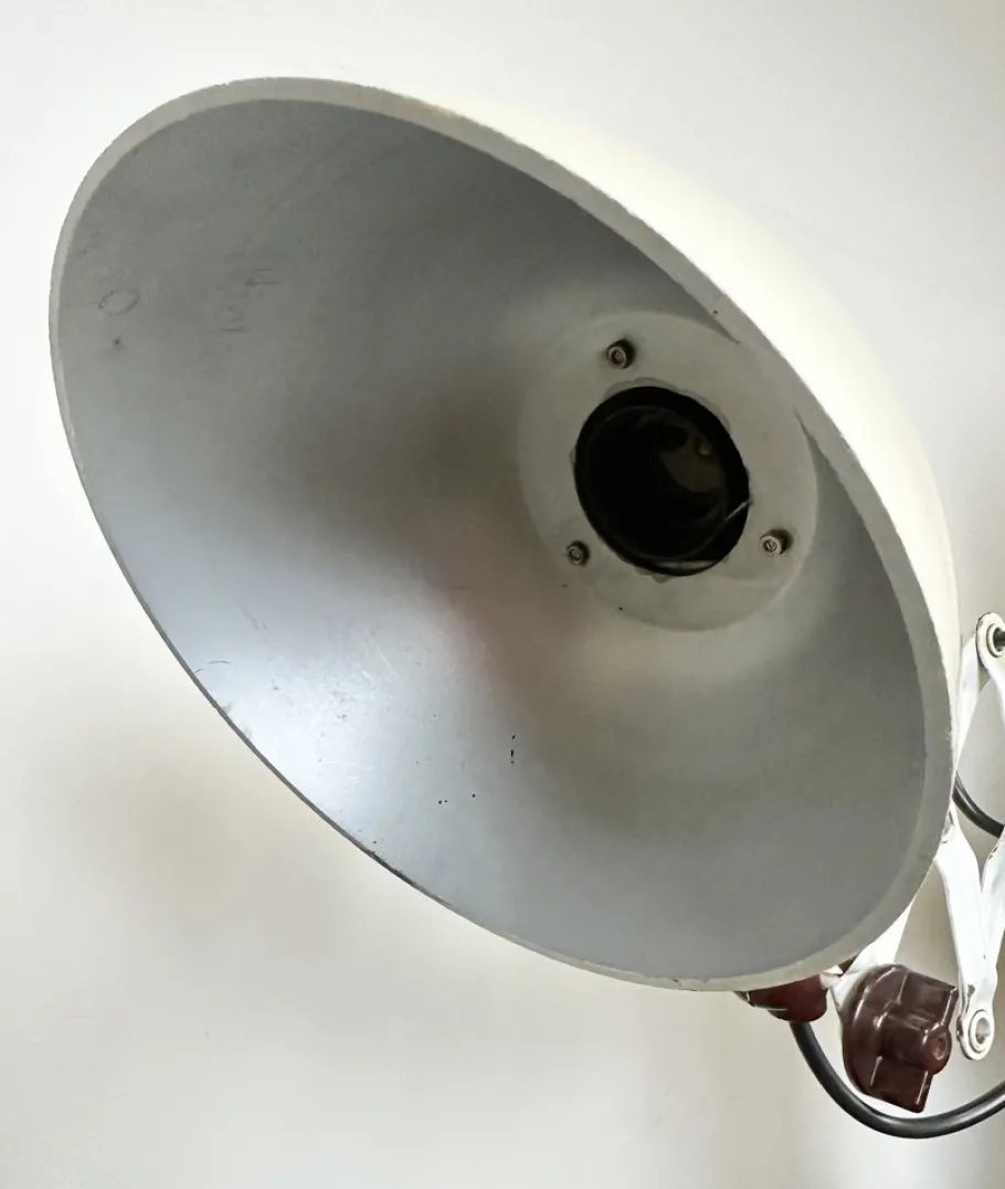 New Pamono Industrial East German Scissor Lamp from Veb Zweckluchtbau Dresden, 1950s