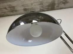 Hot Pamono Industrial Floor Chrome Lamp, 1980s