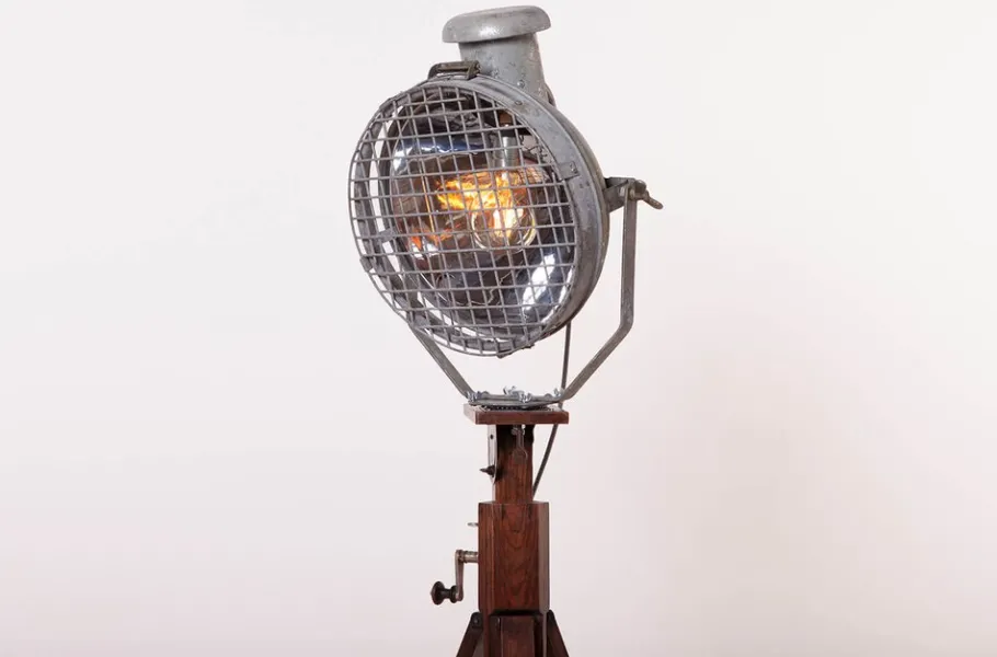 Clearance Pamono Industrial Floor Lamp from Tilley