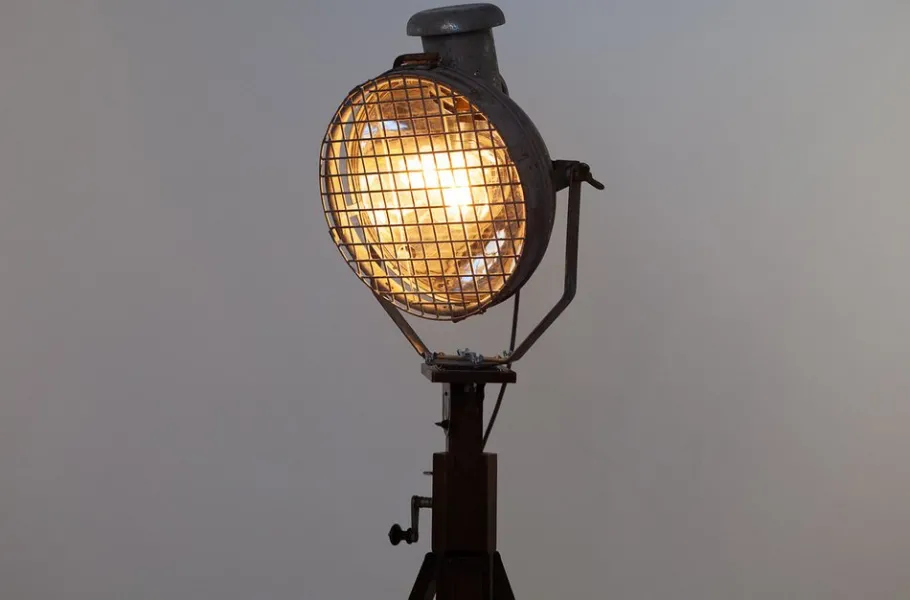 Clearance Pamono Industrial Floor Lamp from Tilley