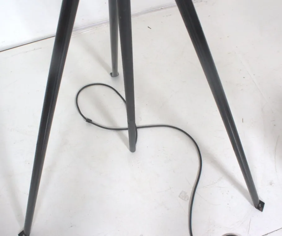 Clearance Pamono Industrial Floor Lamp with Adjustable Shade, 1950s