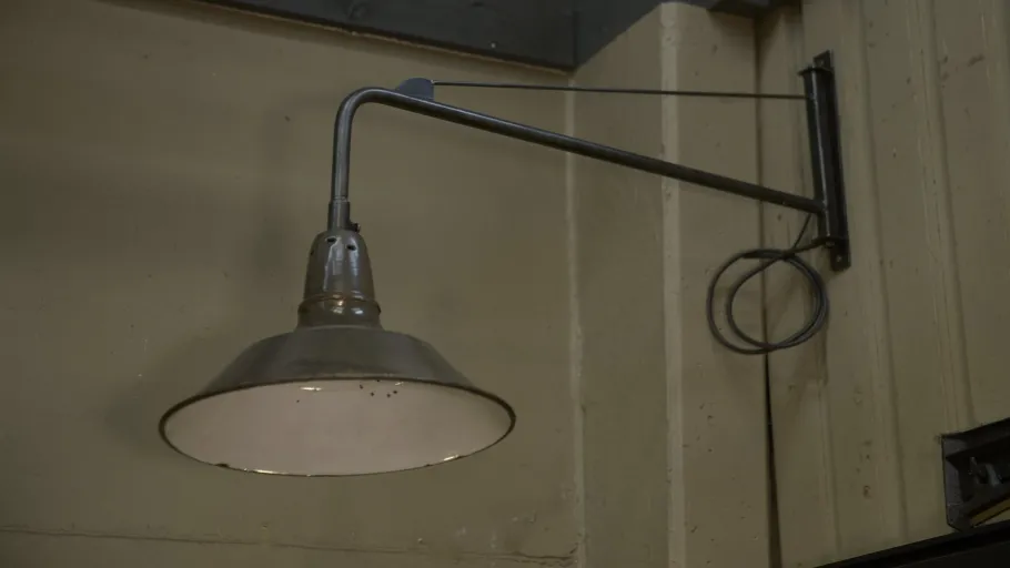 Discount Pamono Industrial Gallows Lamp, 1950s