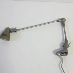 Discount Pamono Industrial German Metal Table Lamp from Pfaff, 1950s