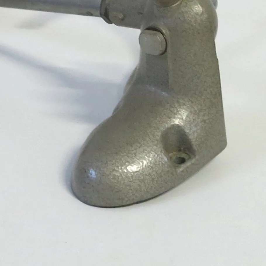 Discount Pamono Industrial German Metal Table Lamp from Pfaff, 1950s