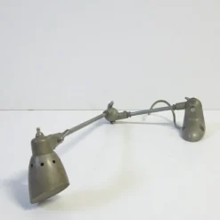 Discount Pamono Industrial German Metal Table Lamp from Pfaff, 1950s