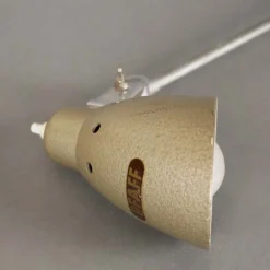 Discount Pamono Industrial German Metal Table Lamp from Pfaff, 1950s