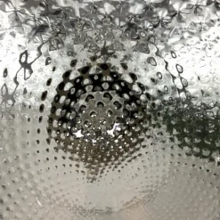 Online Pamono Industrial Glass Light from Veb Leuchtenbau, Leipzig