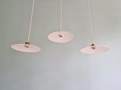 Online Pamono Industrial Green Pendant Lights, 1940s, Set of 3