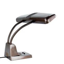 Clearance Pamono Industrial Model 1000 Desk Lamp from Dazor, 1940s