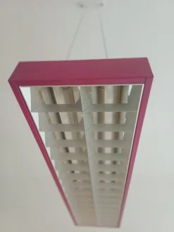 Discount Pamono Industrial Office Ceiling Lamp, 1970s