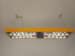 New Pamono Industrial Office Lamp, 1970s