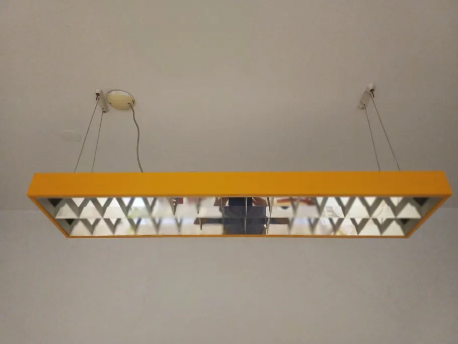 New Pamono Industrial Office Lamp, 1970s