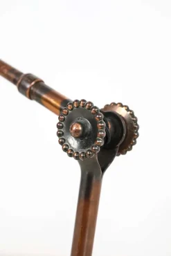 Clearance Pamono Industrial Oxy-Copper Machinist Wall or Desk Lamp from Dugdills