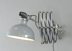 Hot Pamono Industrial Scissor Wall Lamp from Rademacher, 1930s