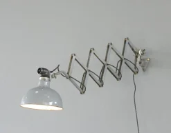 Hot Pamono Industrial Scissor Wall Lamp from Rademacher, 1930s