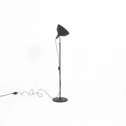 Hot Pamono Industrial Studio Floor Lamps from Narita, Set of 2