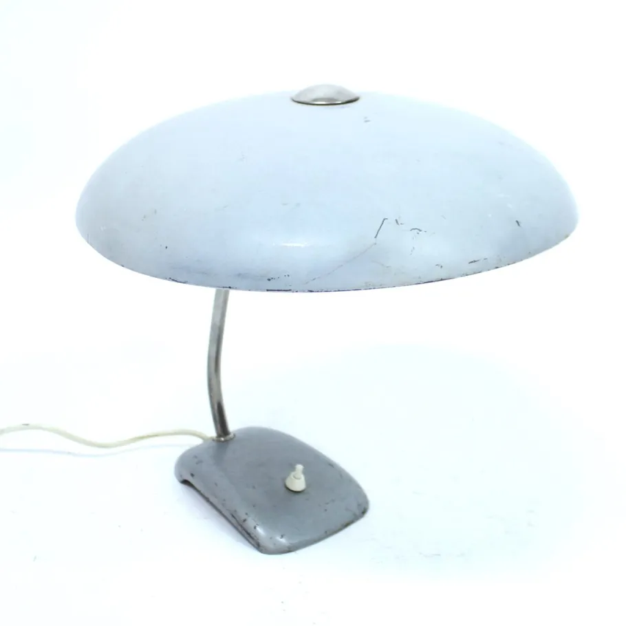 Pamono Industrial Table Lamp attributed to Christian Dell for Kaiser Idell, 1930s