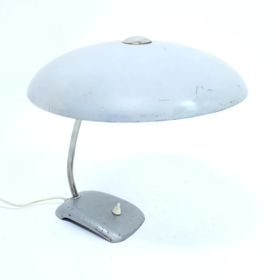 Pamono Industrial Table Lamp attributed to Christian Dell for Kaiser Idell, 1930s