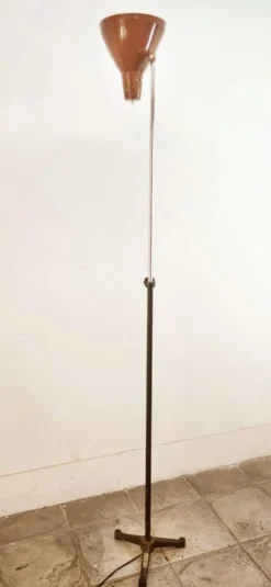 Hot Pamono Industrial Theater Light with Stand and Wheels from Ng. Marcucci Milano