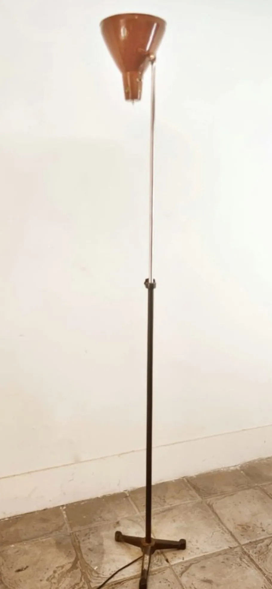 Hot Pamono Industrial Theater Light with Stand and Wheels from Ng. Marcucci Milano