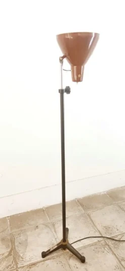 Hot Pamono Industrial Theater Light with Stand and Wheels from Ng. Marcucci Milano