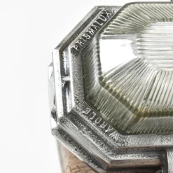 Clearance Pamono Industrial Wardle Prismalux Bulkhead Wall Light, 1950s