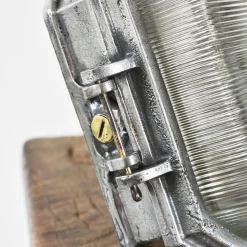 Clearance Pamono Industrial Wardle Prismalux Bulkhead Wall Light, 1950s