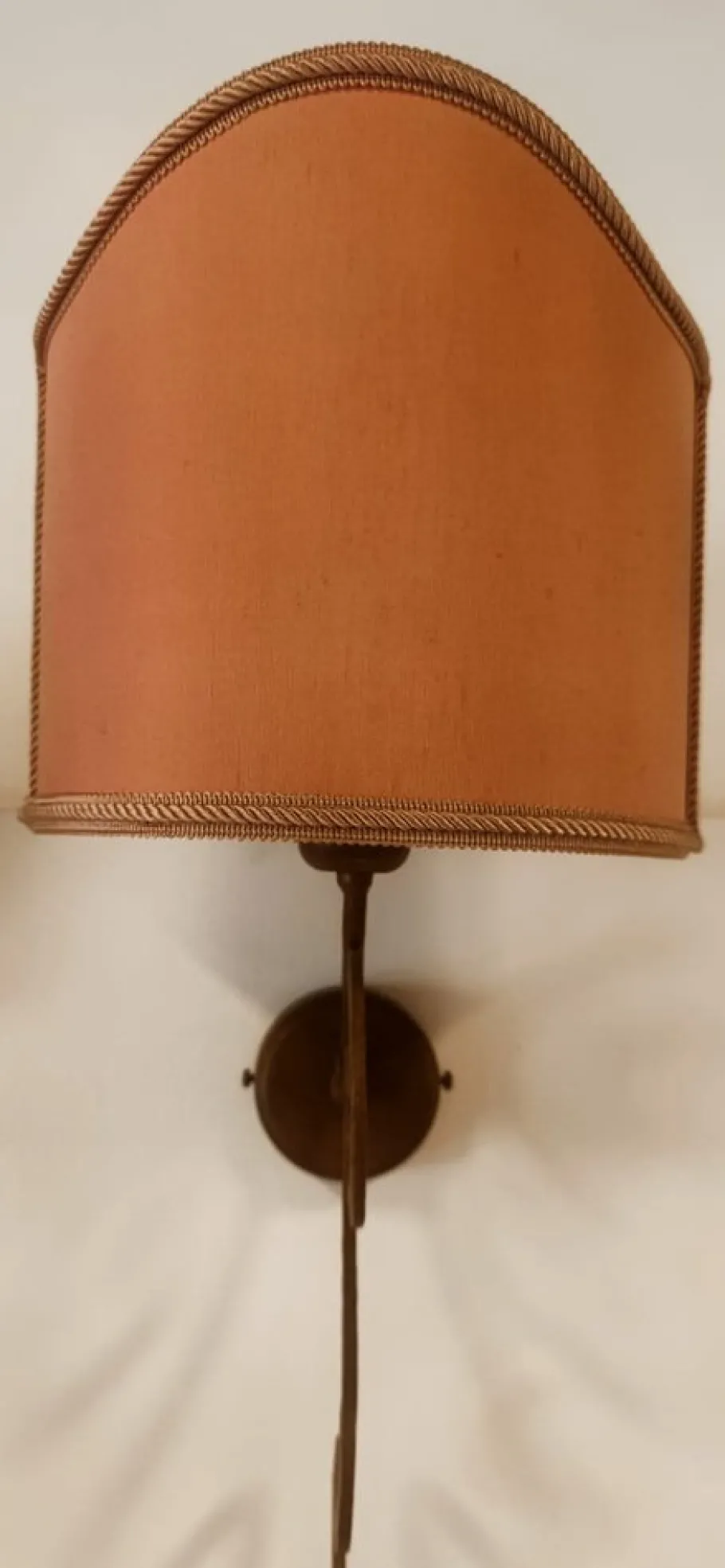 Clearance Pamono Iron Wall Light with Fabric Shade