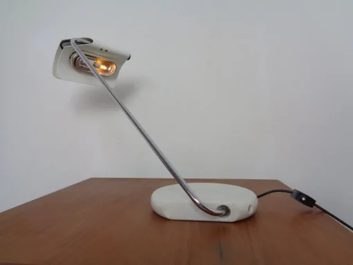 Best Pamono Italian Adjustable and Dimmable Tegola Desk Lamp by Bruno Gecchelin for Skipper & Pollux, 1960s