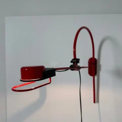 New Pamono Italian Adjustable Wall Lamp, 1980s