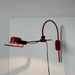 New Pamono Italian Adjustable Wall Lamp, 1980s