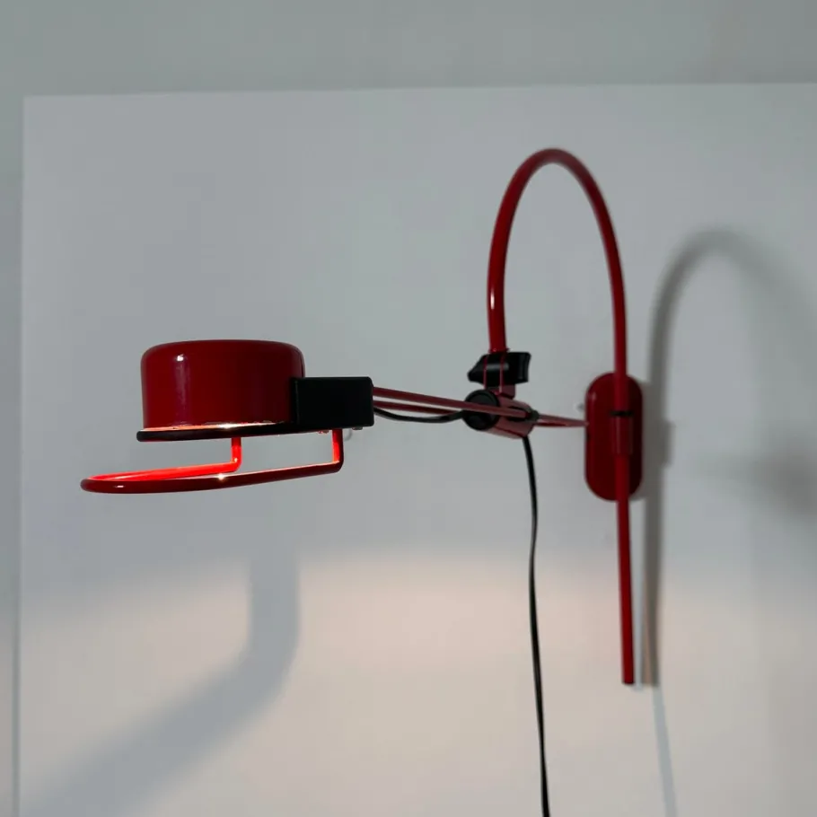 New Pamono Italian Adjustable Wall Lamp, 1980s