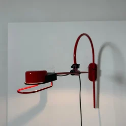 New Pamono Italian Adjustable Wall Lamp, 1980s