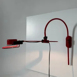 New Pamono Italian Adjustable Wall Lamp, 1980s