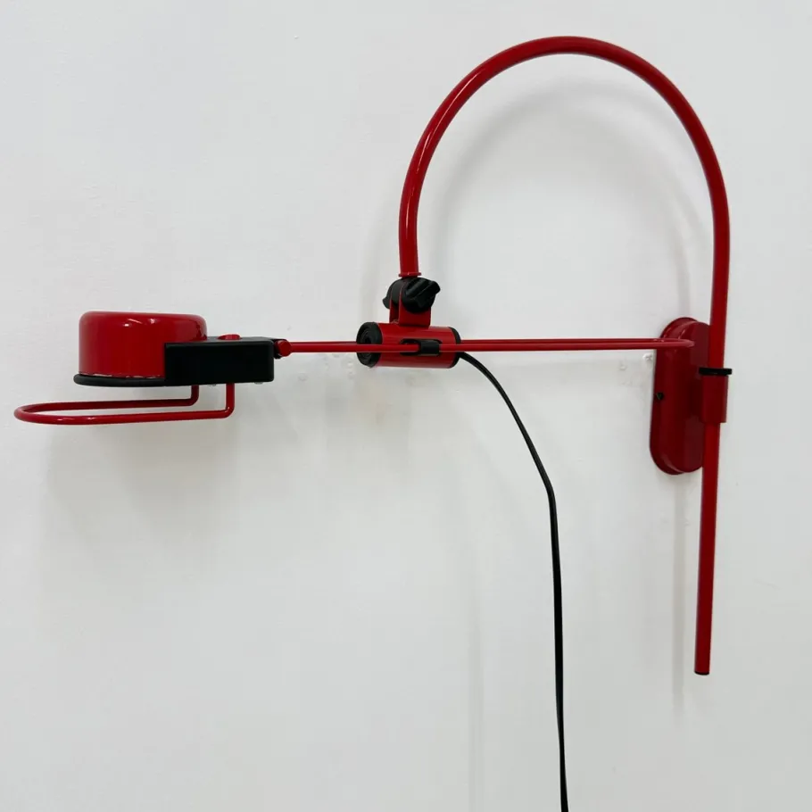 New Pamono Italian Adjustable Wall Lamp, 1980s