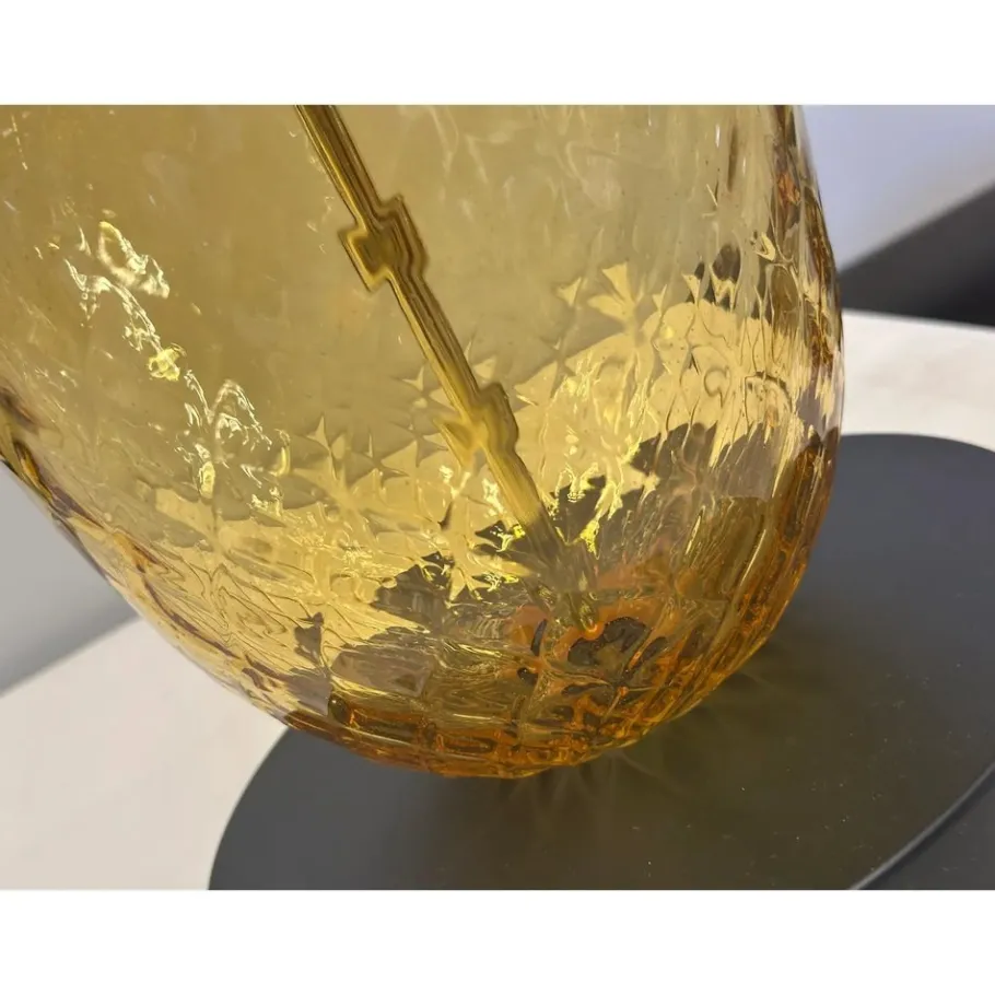 Online Pamono Italian Ananas Murano Glass Table Lamps by Simoeng, Set of 2