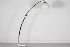 New Pamono Italian Arc Floor Lamp by Goffredo Reggiani for Studio Reggiani, 1960s