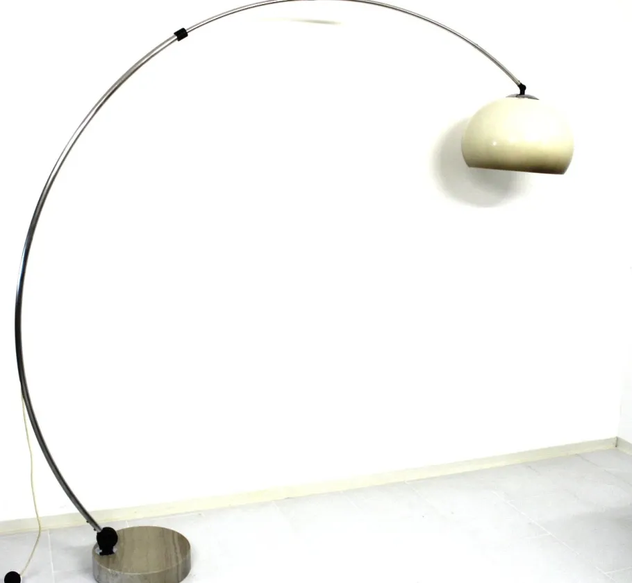 Online Pamono Italian Arc Floor Lamp by Goffredo Reggiani for Guzzini, 1960s
