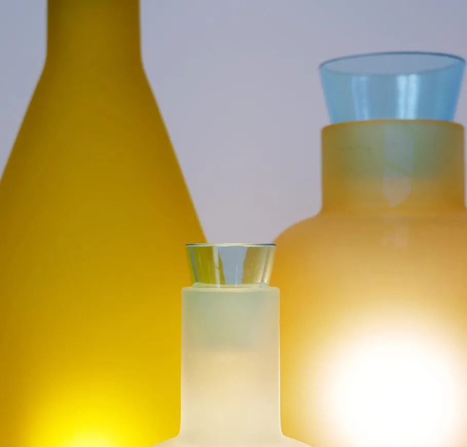 Sale Pamono Italian Bacco 1-2-3 Murano Glass Table Lamp by Gido Rasati for Itre, 1980s