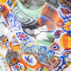 Clearance Pamono Italian Ball Shaped Table Lamp by Murrina Millefiori, 2000