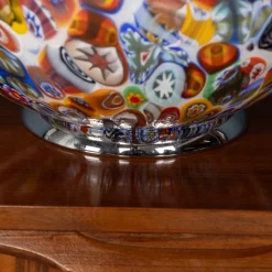 Clearance Pamono Italian Ball Shaped Table Lamp by Murrina Millefiori, 2000